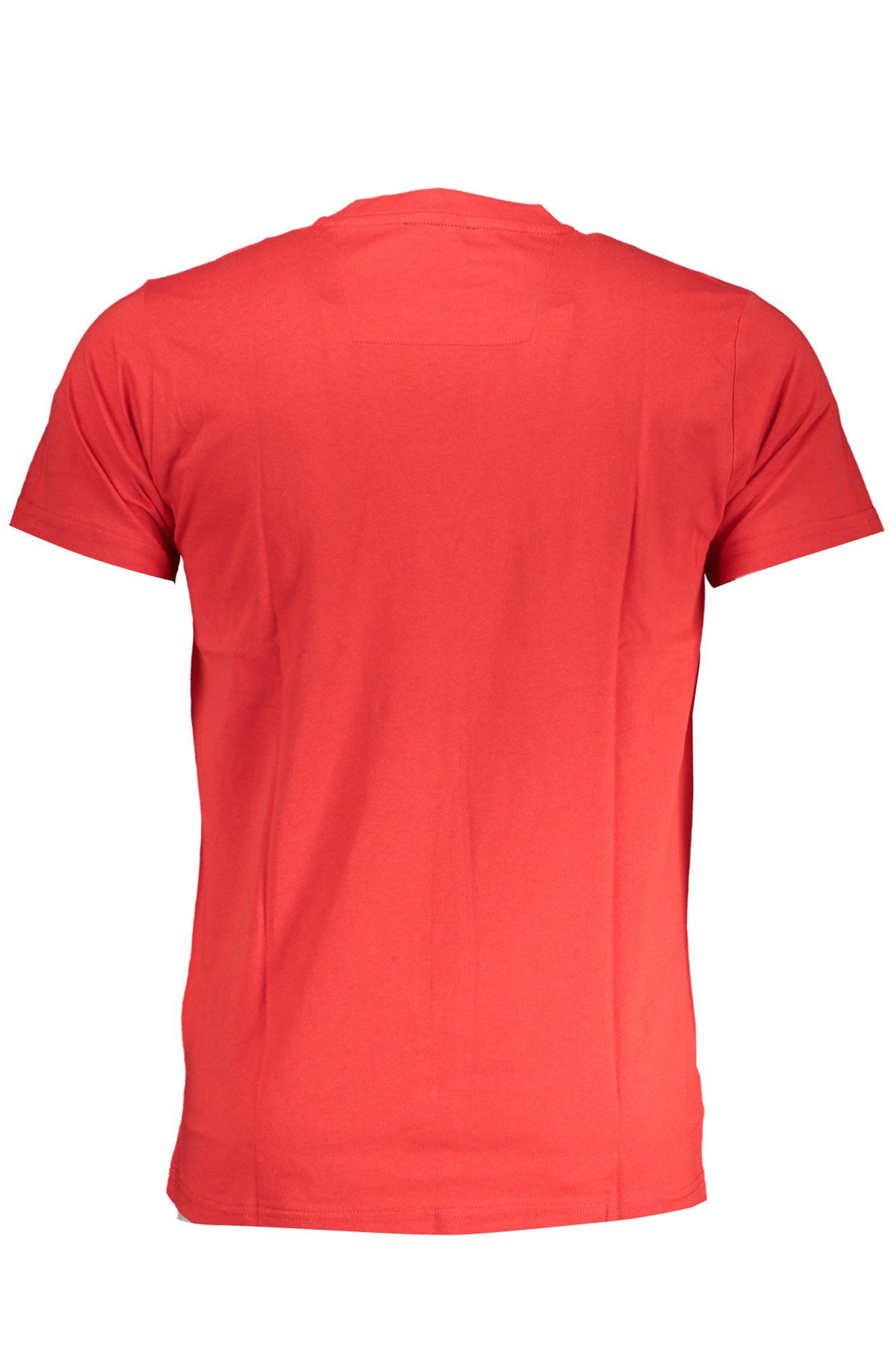 Cavalli Class T-Shirt Stilvolles rotes Herren T-Shirt mit Logo und