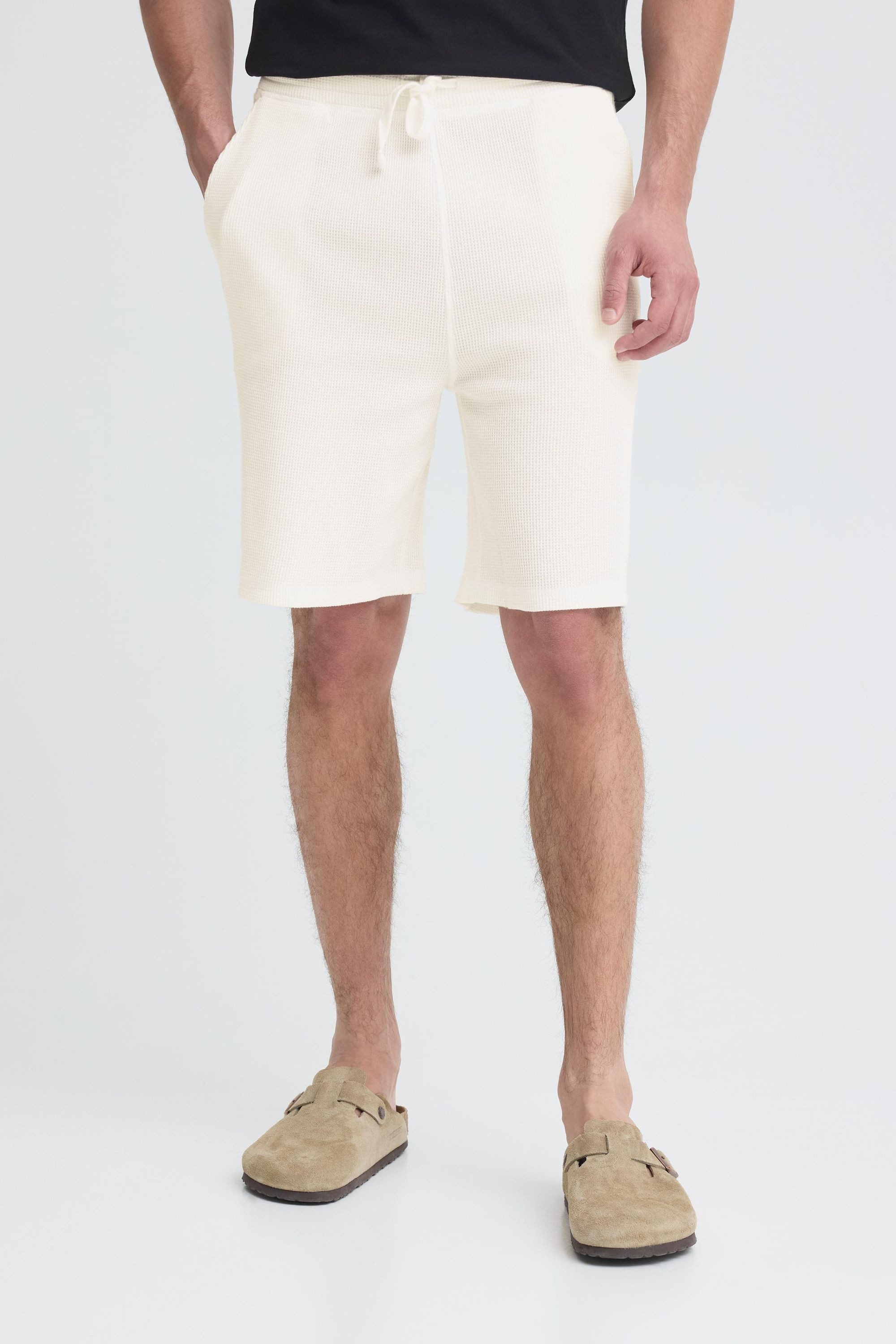 Casual Friday Sweatshorts CFUlf Komfortable Shorts mit Waffelmuster