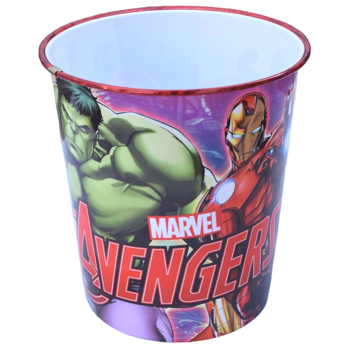 Stor für Mülleimer Avengers 6 Kinder Spider-Man Liter Mülleimer Wutz Peppa Frozen