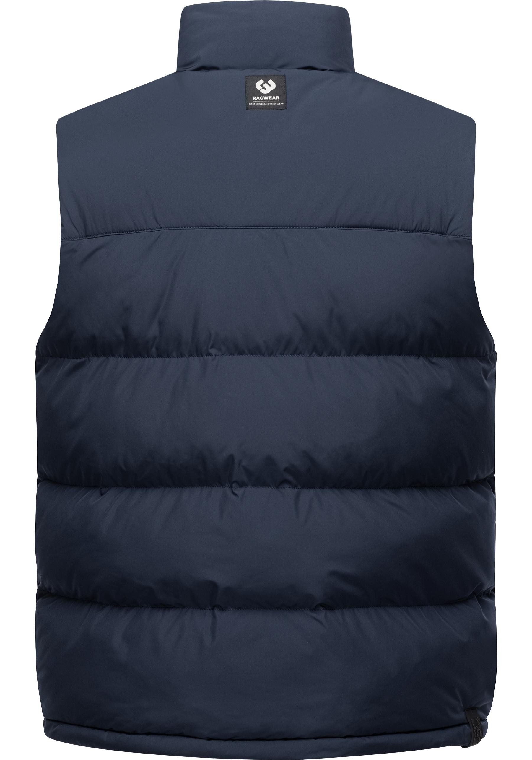 Ragwear Steppweste Savan Wasserdichte gesteppte Herren Outdoorweste