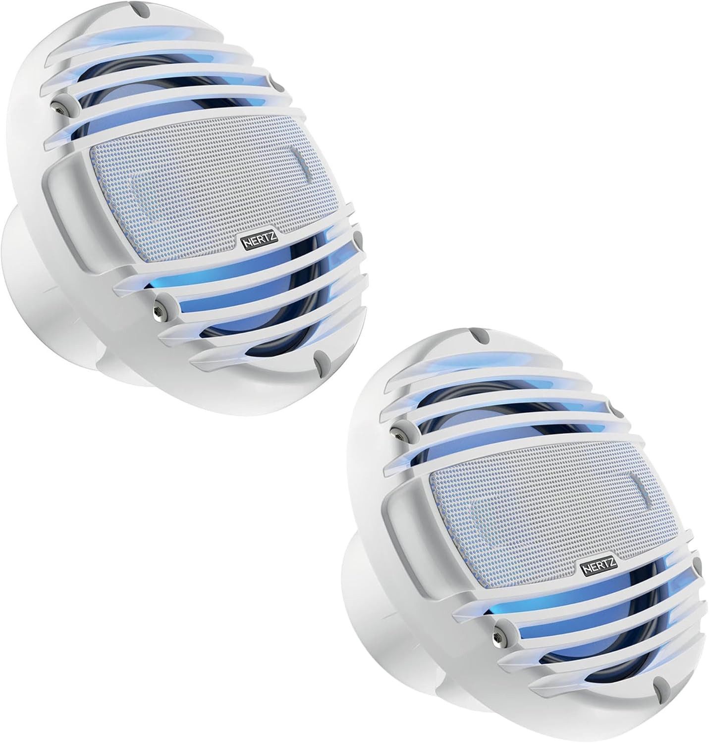 Hertz Hertz Marine HMX 6.5-LD-TW 2-Wege Koax Lautsprecher 16,5 cm, weiß Verstärker