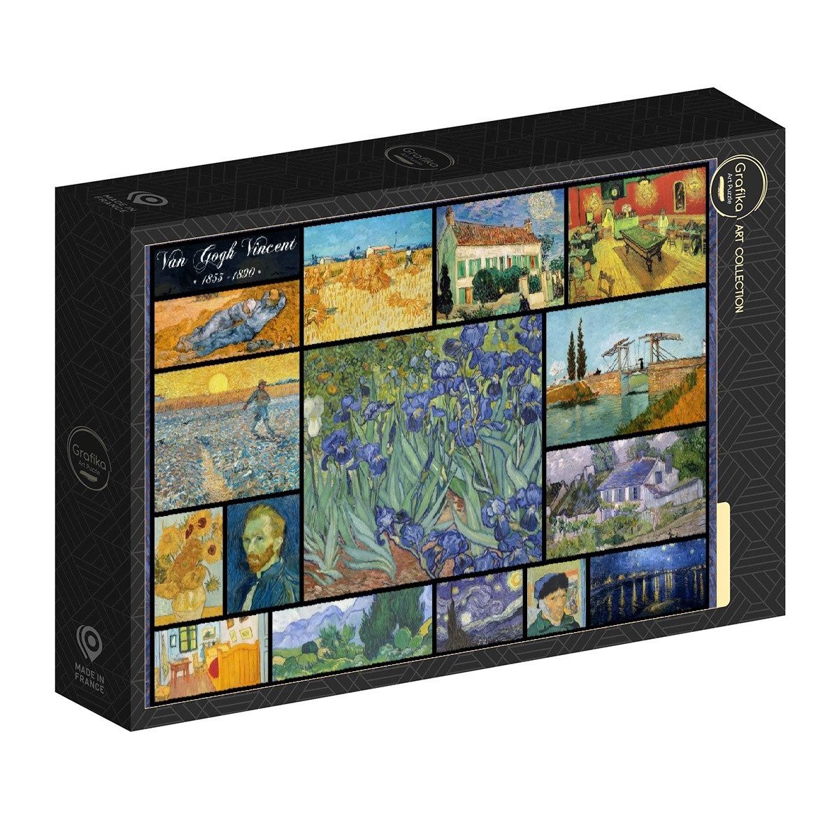 Grafika Art Puzzle Puzzle Vincent Van Gogh - Collage, Puzzleteile günstig online kaufen