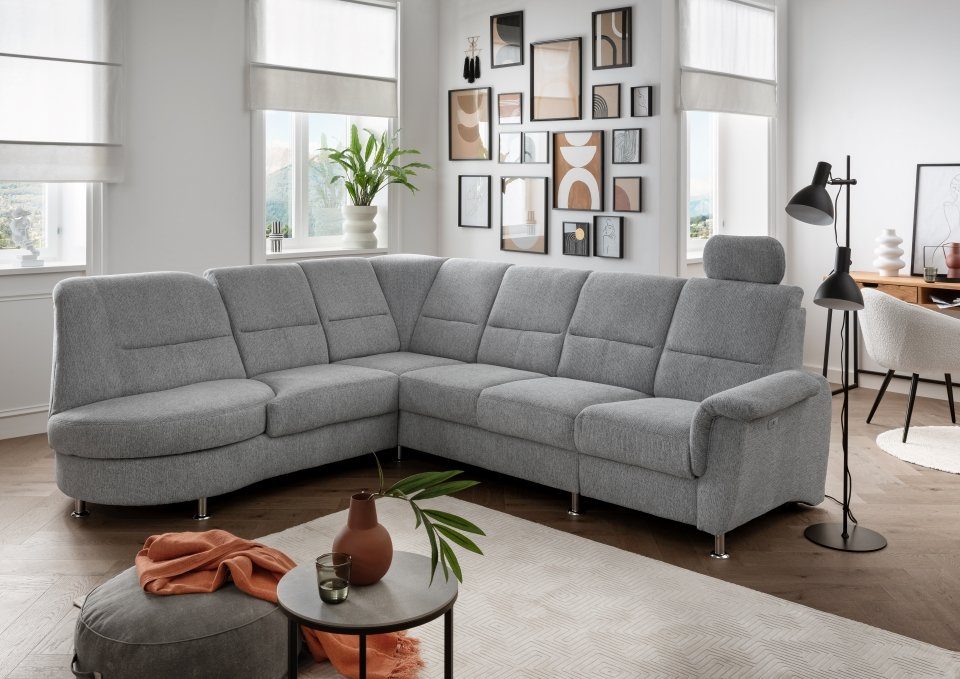 Myhomelando Ecksofa Paris II, mit Relaxfunktion