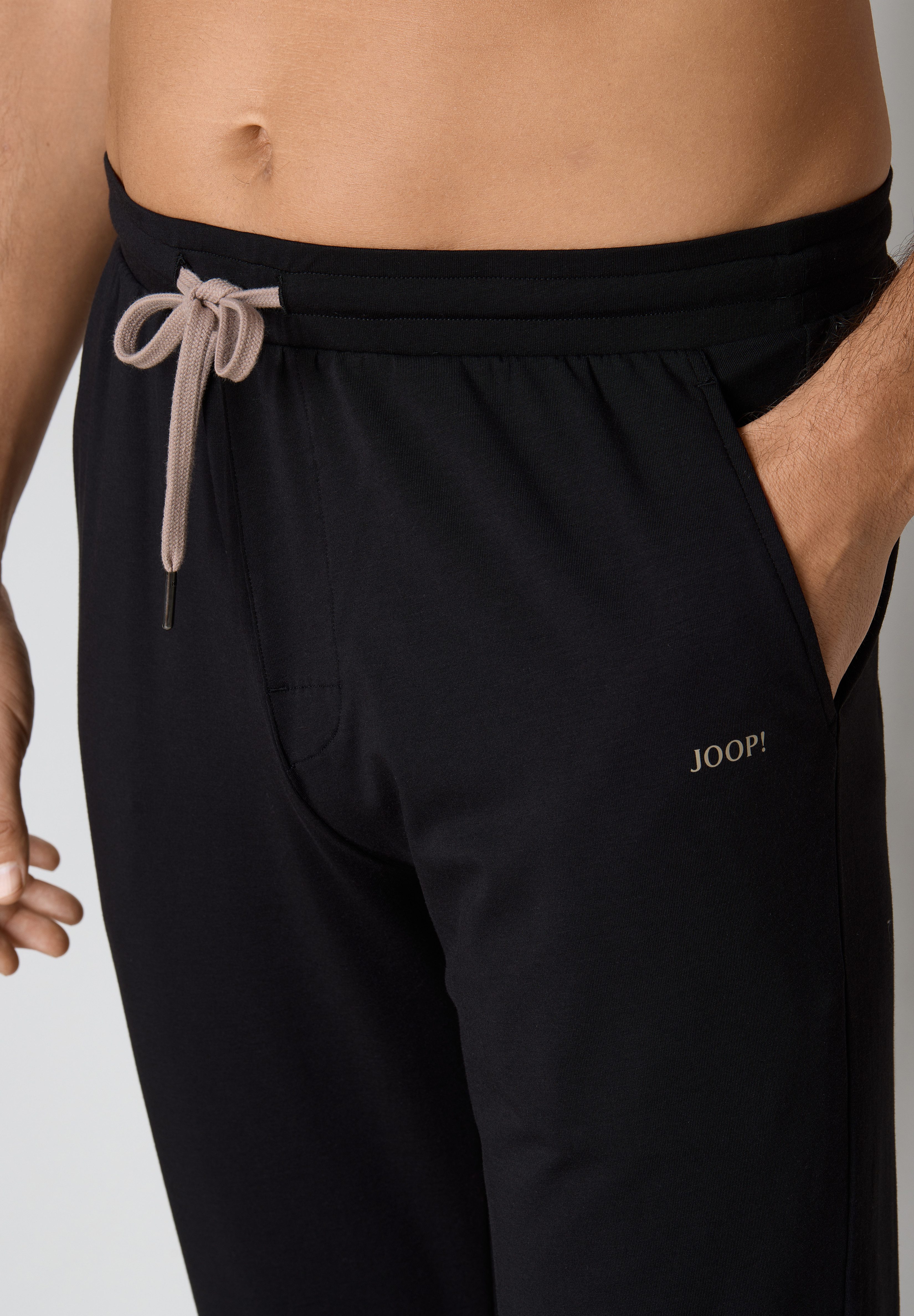 JOOP! Loungehose für Homewear, Loungewear und Sleepwear, aus Jersey-Materialmix – Bild 5 von 5