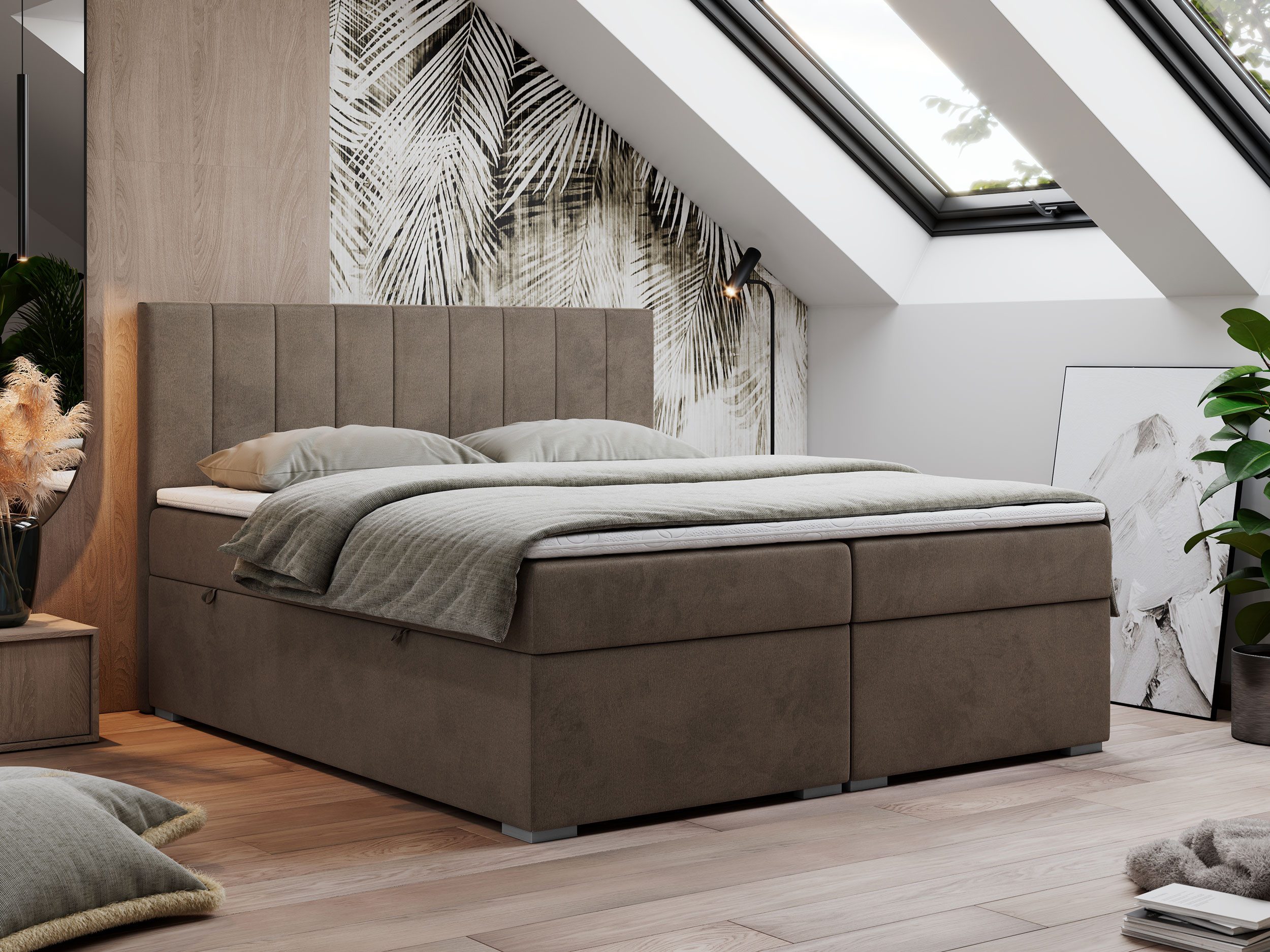 MKS MÖBEL Boxspringbett LOPE (Packung, Set, günstig online kaufen