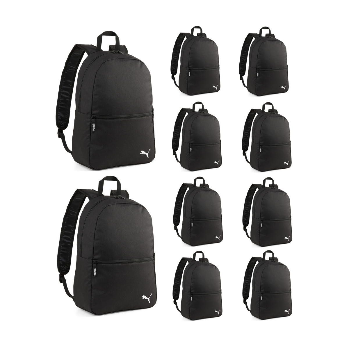PUMA Sporttasche Unisex teamGOAL Backpack - Basic Core Rucksack 10er Pack