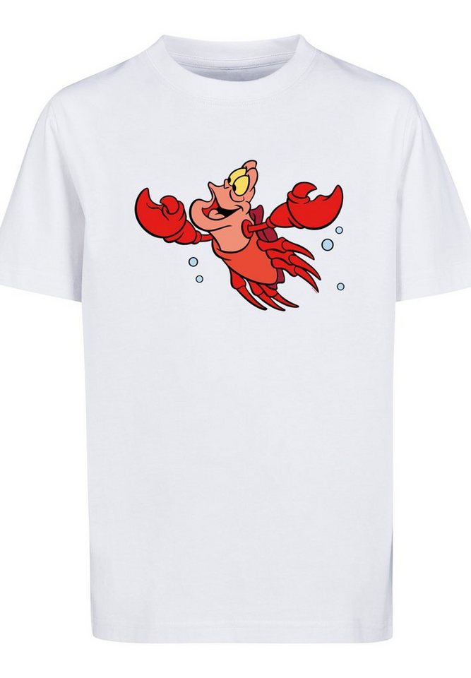 F4NT4STIC T-Shirt Disney Arielle die Meerjungfrau Sebastian Bubbles Unisex  Kinder,Premium Merch,Jungen,Mädchen,Bedruckt