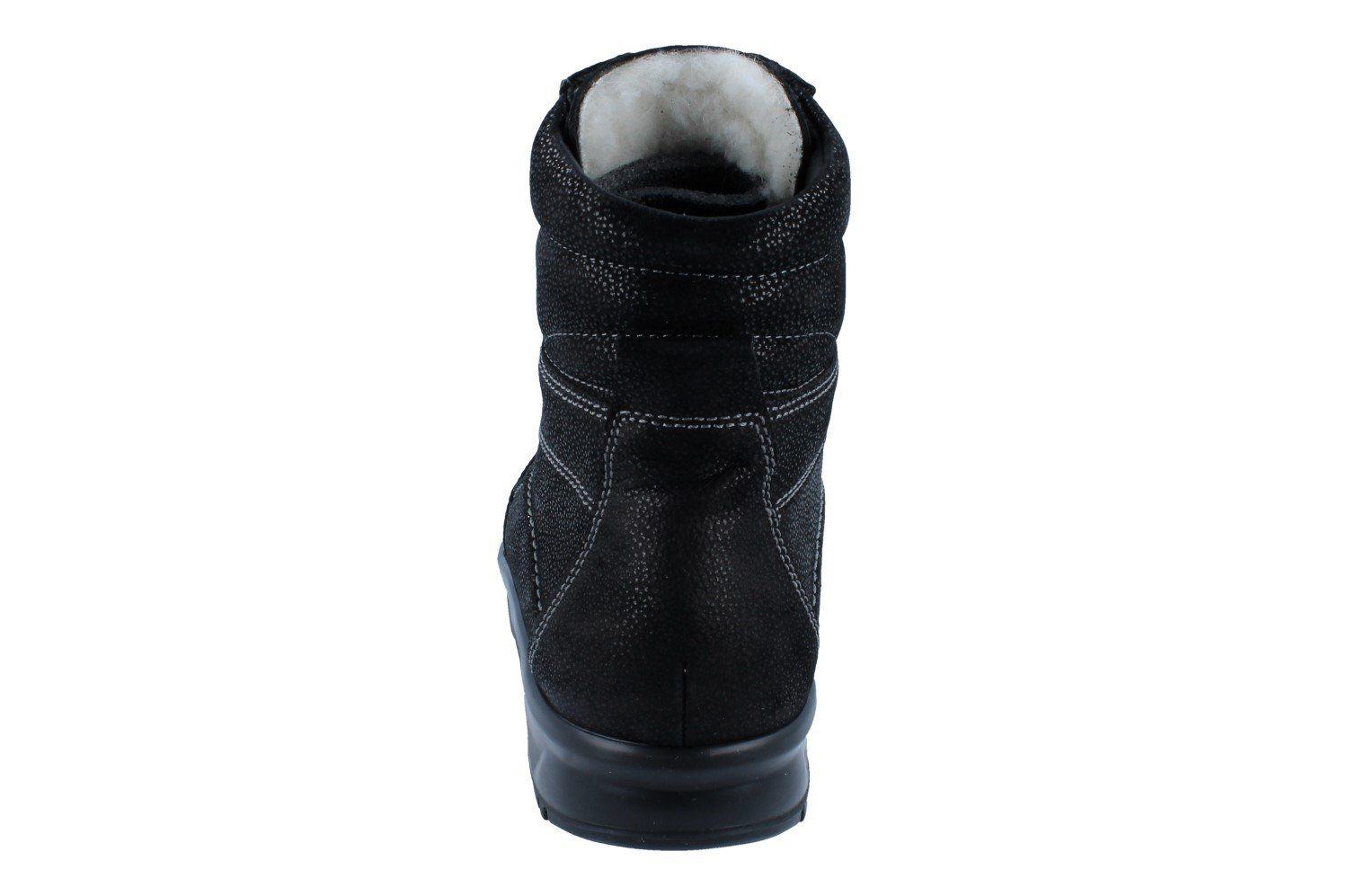 Finn Comfort FINN COMFORT Whistler Herren Winterstiefel schwarz Glattleder Winterstiefel