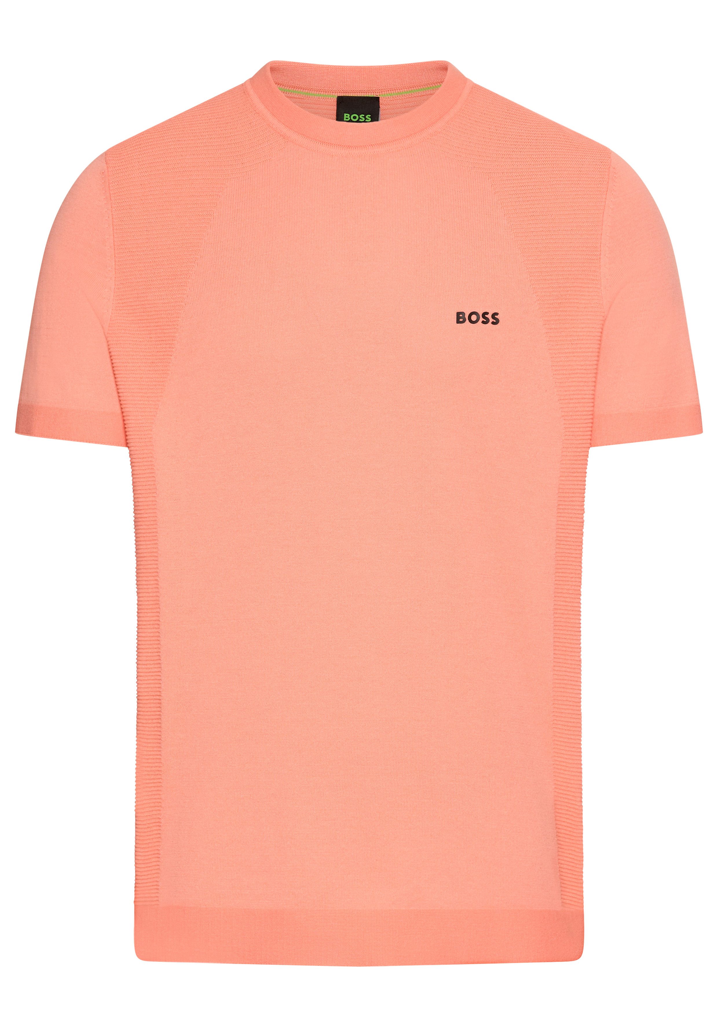 BOSS GREEN Rundhalspullover Momentum_Lite_T24 mit Strukturmix günstig online kaufen