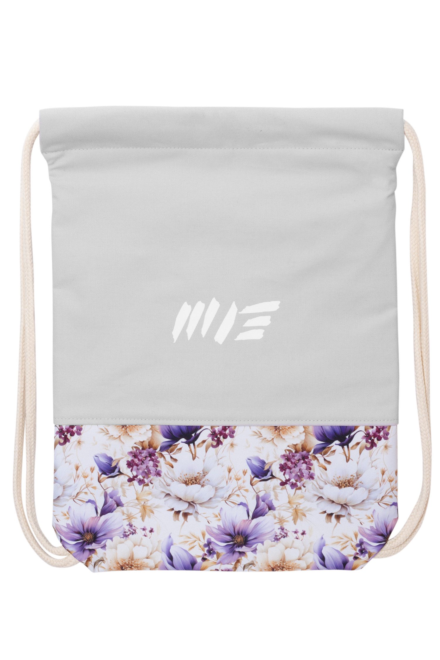 Manufaktur13 Turnbeutel Floral Sports Bag - Sportbeutel, Gymbag, mit Blumenmuster
