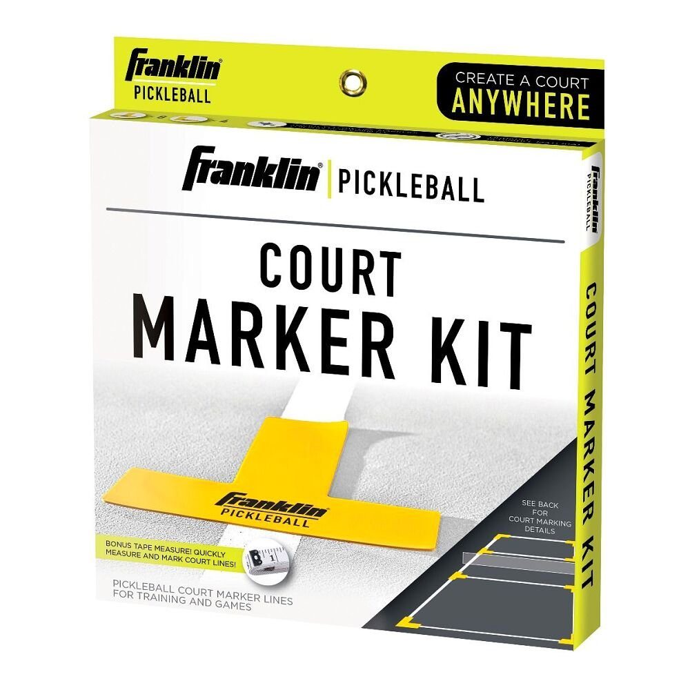 Pickleball-X Pickleball Markierer Maker, Pickleball-Spielfeldmarkierung erkennbare Gut Court