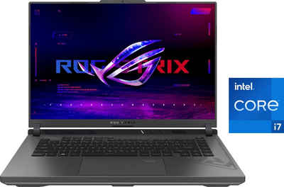 Asus ASUS ROG Strix G16 Laptop, IPS Display, 16 GB RAM, Windows 11 Home, Gaming-Notebook (40,6 cm/16 Zoll, Intel Core i7 13650HX, GeForce RTX 4050, 1000 GB SSD)