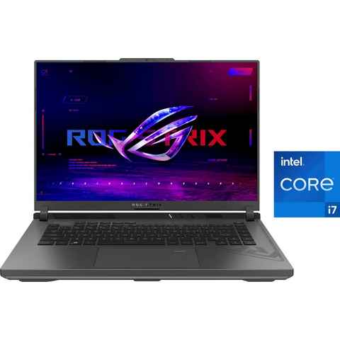 Asus ASUS ROG Strix G16 Laptop, IPS Display, 16 GB RAM, Windows 11 Home, Gaming-Notebook (40,6 cm/16 Zoll, Intel Core i7 13650HX, GeForce RTX 4050, 1000 GB SSD)