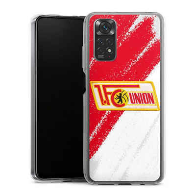 DeinDesign Handyhülle Offizielles Lizenzprodukt 1. FC Union Berlin Logo, Xiaomi Redmi Note 11 Silikon Hülle Bumper Case Handy Schutzhülle
