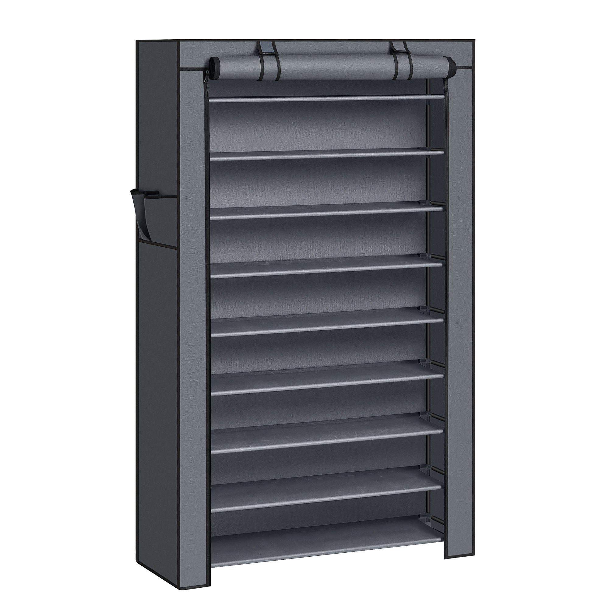 SONGMICS Schuhregal Schuhschrank, 10 Ebenen, für bis zu 40 Paar Schuhe günstig online kaufen