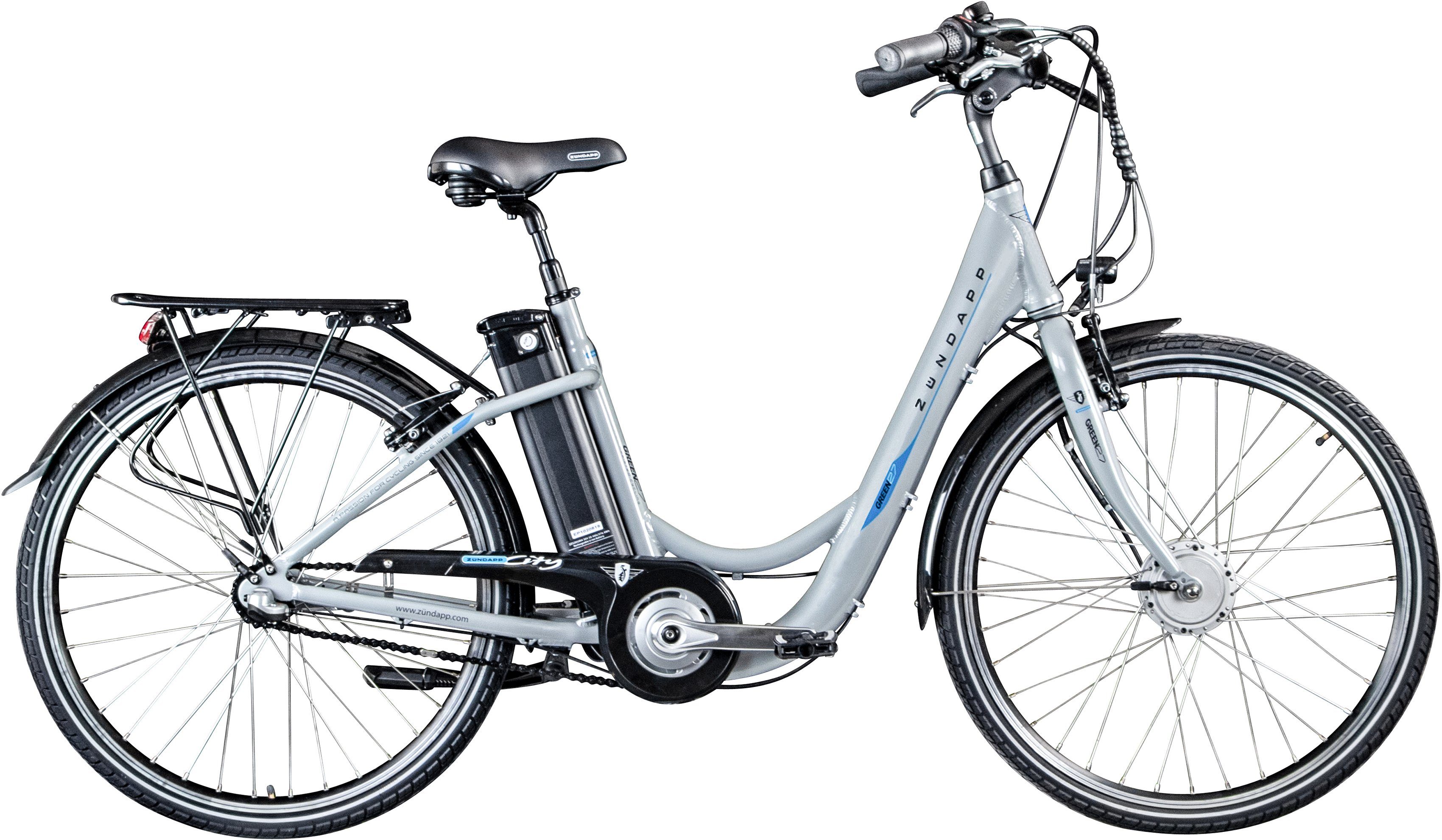 Zündapp E-Bike »Green 2.7«, 3 Gang, Nabenschaltung, Frontmotor 250 W online  kaufen | OTTO