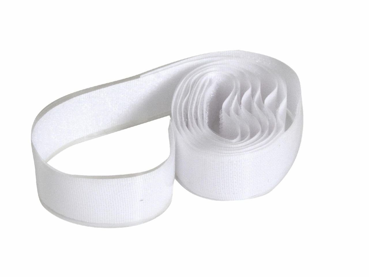 Nespoli Klebehaken Nespoli Klettband 2 x 60 cm, weiß, selbstklebend