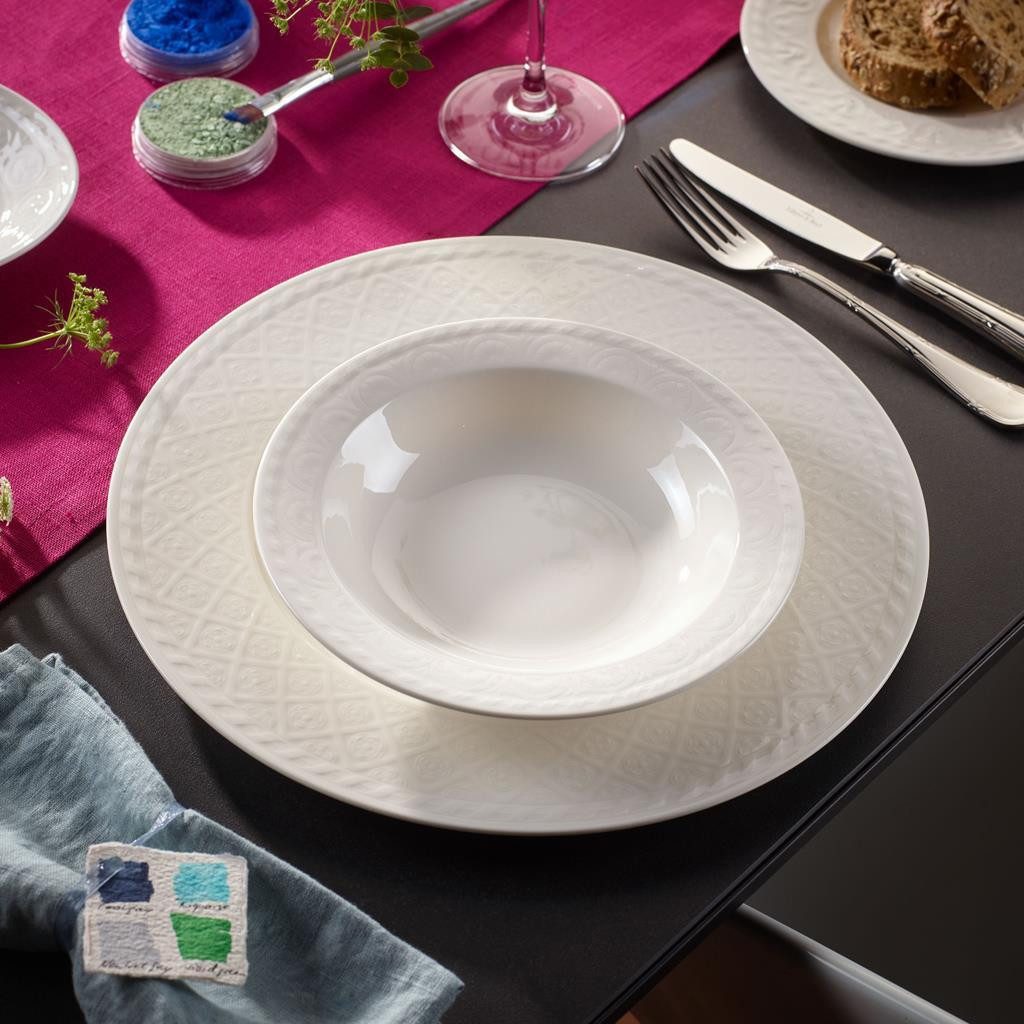 Villeroy & Boch Schale Cellini Salatschalen ø 20 cm 6er Set, Porzellan, (6 Schalen, 6-tlg)