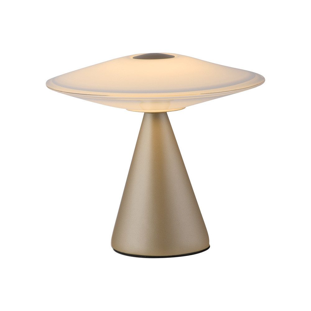 Paul Neuhaus LED Tischleuchte LED Tischlampe ELIPSA, dimmbar, Memoryfunktion, 1xLED-Board/5,50W/3000K, stufenlos dimmbar, Memoryfunktion