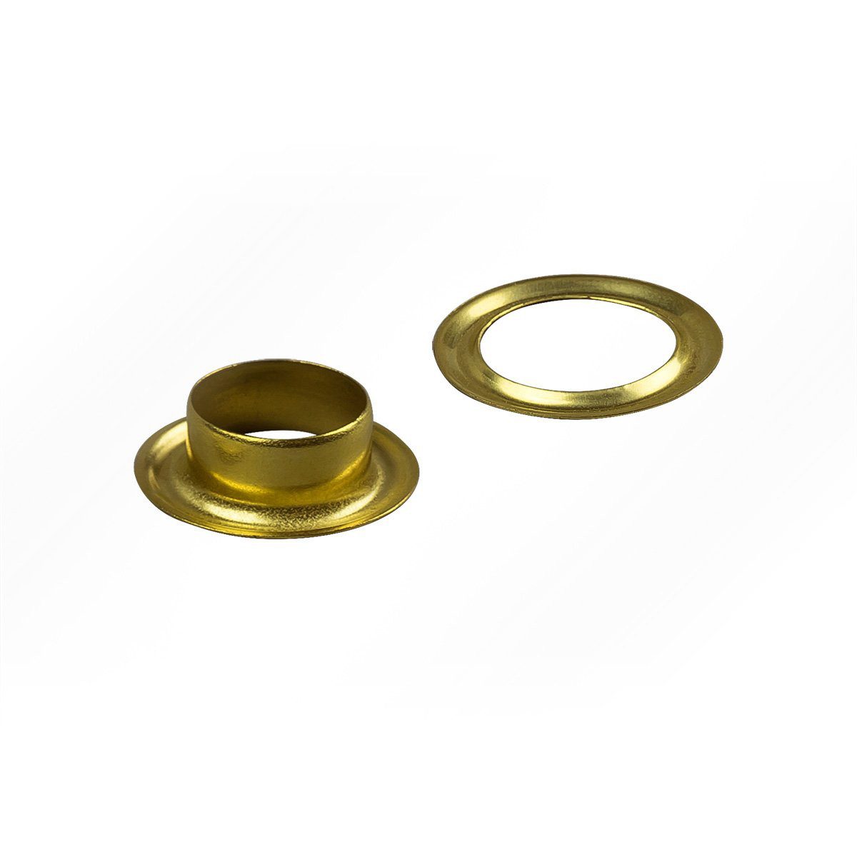 LYSEL® Ösengleiter Rundöse messing für Plane 10mm Öse, (10-St) günstig online kaufen