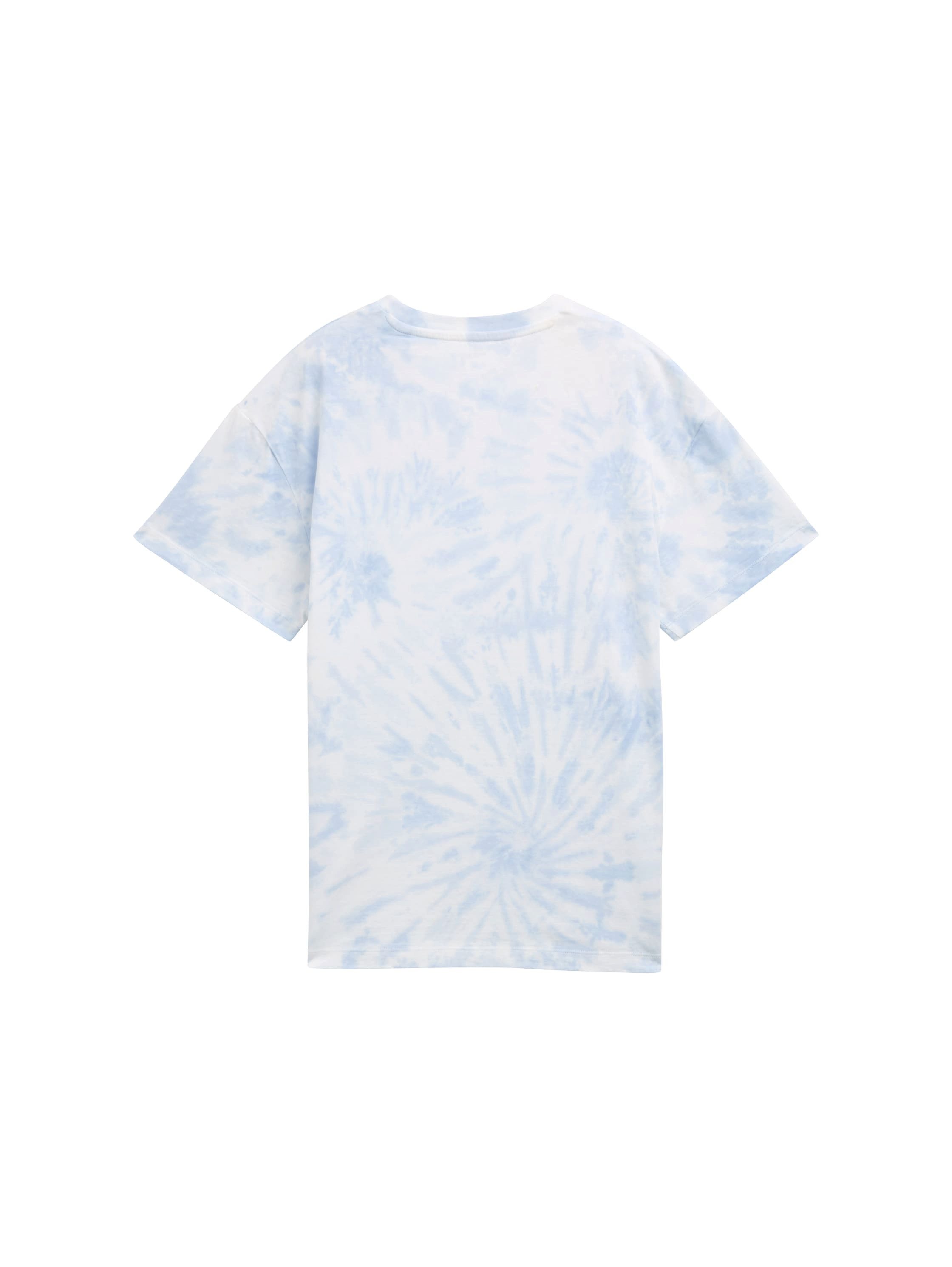 TOM TAILOR T-Shirt im Batik-Look günstig online kaufen