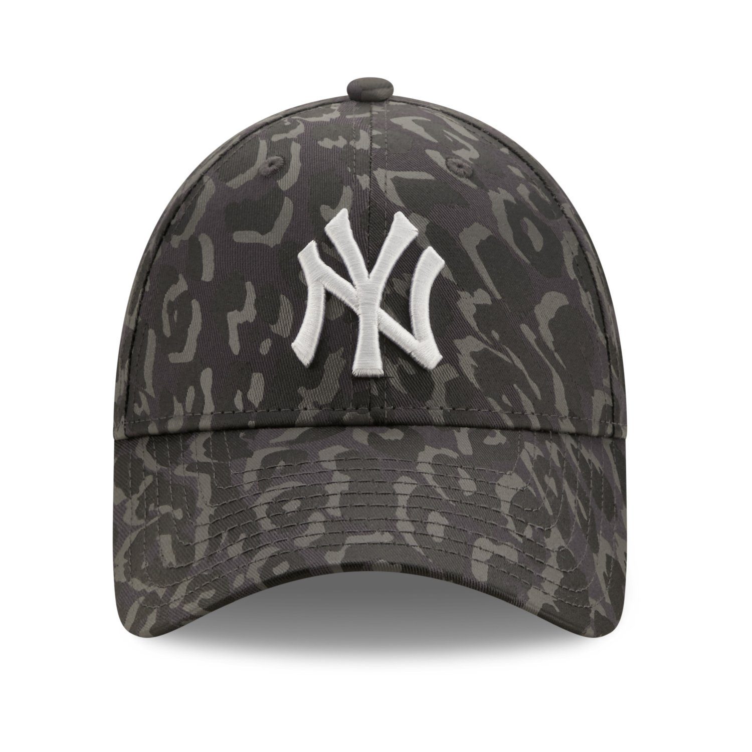 Yankees New PRINT OVER York Era Baseball dunkelgrau New Cap ALL 9Forty