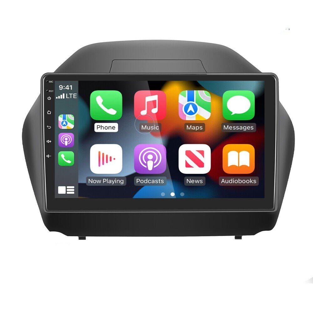 GABITECH 10 Zoll Android 13 Autoradio GPS Navi für Hyundai ix35 2009-2015 Autoradio (Drahtloses Carplay & AndroidAuto,3D Navi, 4GB RAM; 64GB ROM,WiFi,DAB)