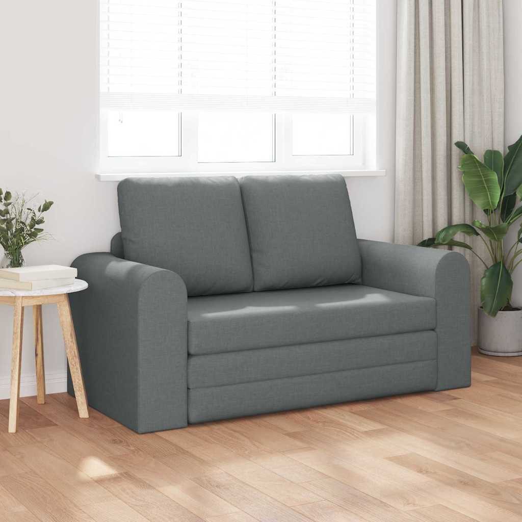 vidaXL Sofa Sofa Bett Dunkelgrau 148 günstig online kaufen