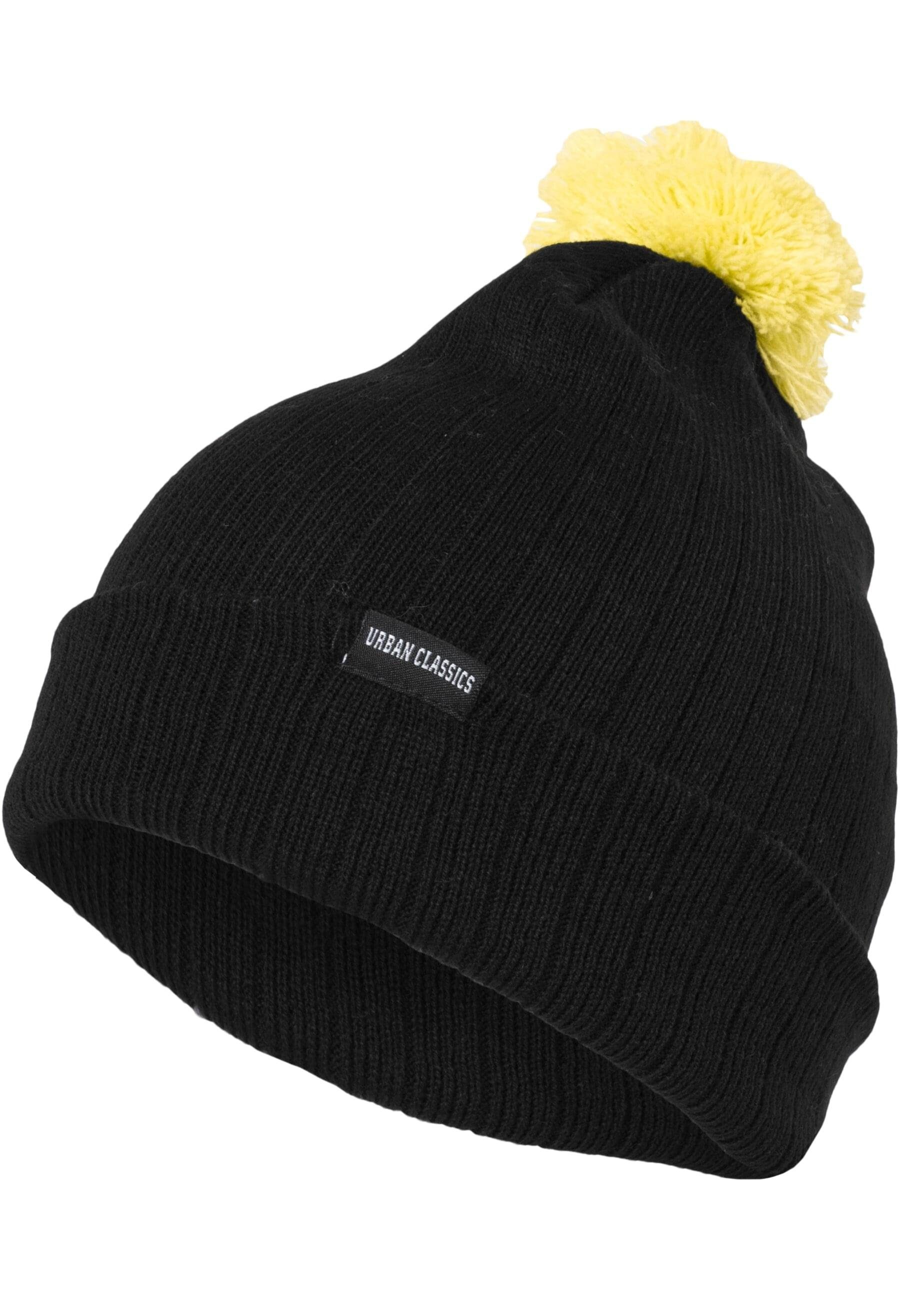 URBAN CLASSICS Beanie Urban Classics Unisex Neon Contrast Bobble Beanie (1-St)