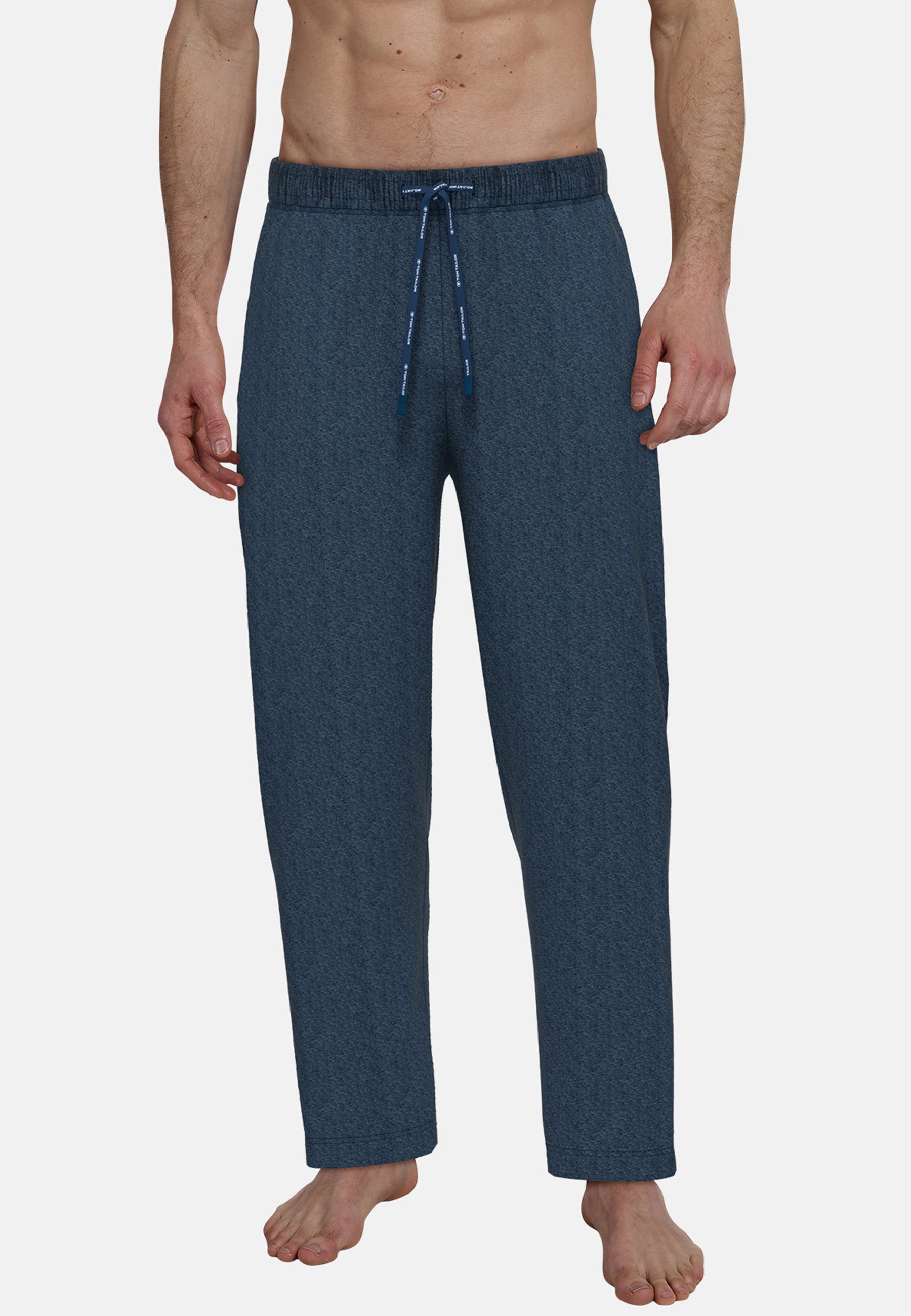 TOM TAILOR Pyjamahose Tennessee mit Gummizug und Bindeband, Cotton Mix