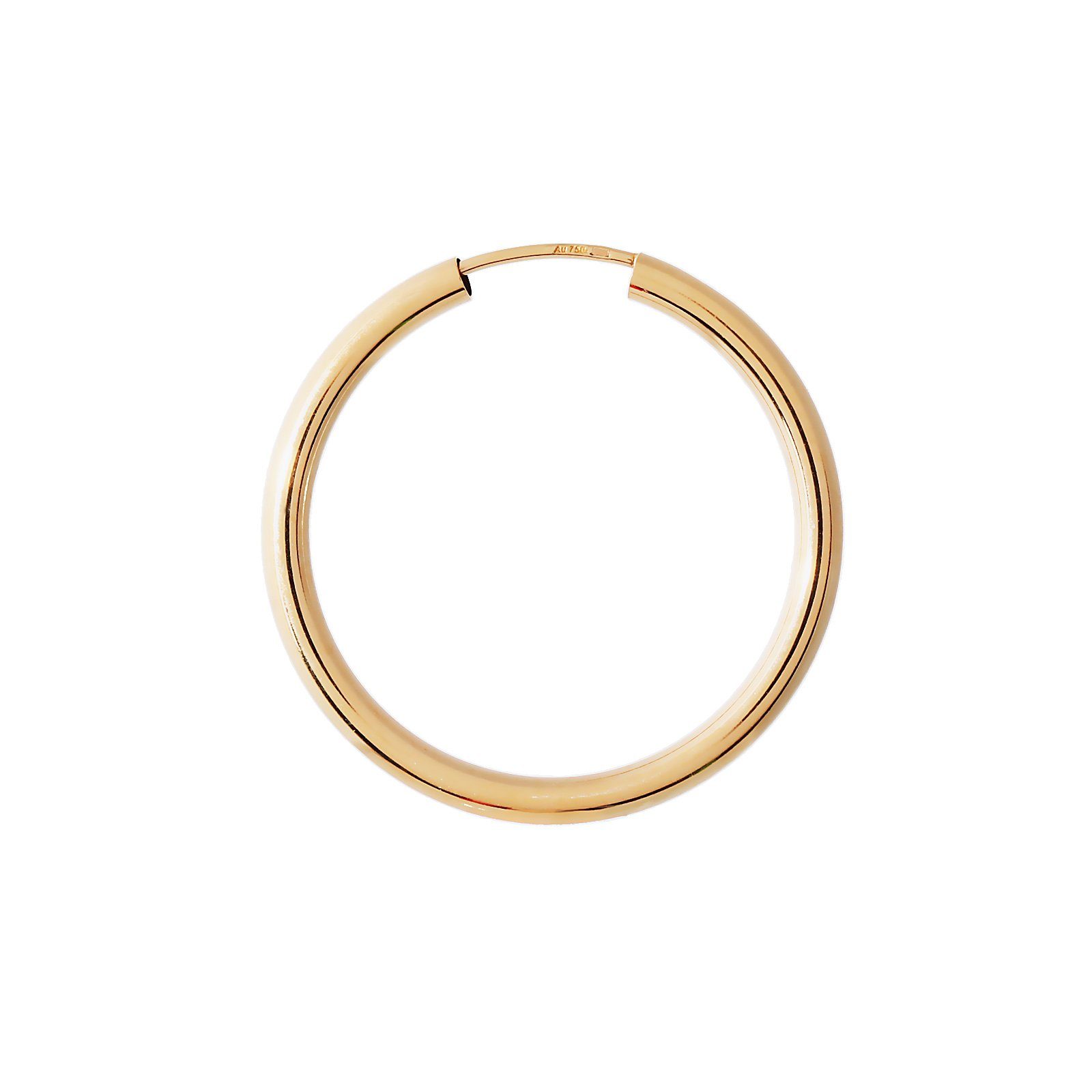 NKlaus Single-Creole Einzel 750 Gelbgold Creole günstig online kaufen