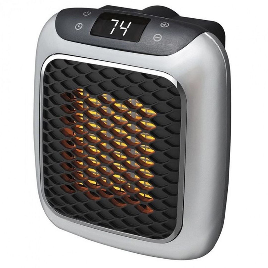 MEGAGOODS Carbonheizlüfter Mini Heizlüfter Wandmontage PTC Keramik mit Fernbedienung 800W DE.