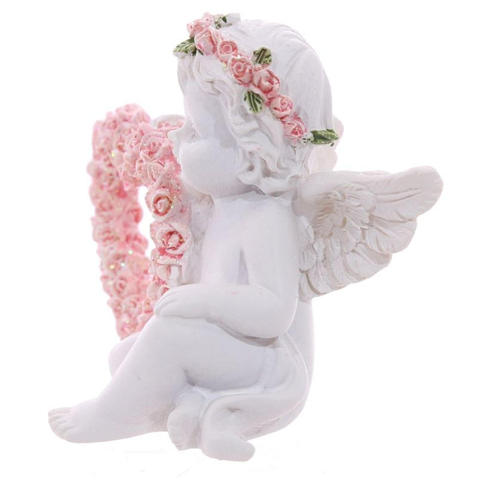 Engelfigur Pink Puckator (pro mit Stück) Engel Herz Rose