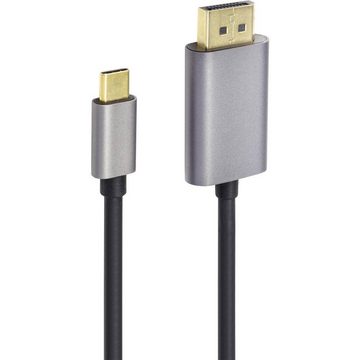 Renkforce 8K USB-C® auf Displayport-Adapterkabel, 1 m HDMI-Kabel, Ultra HD (8K)
