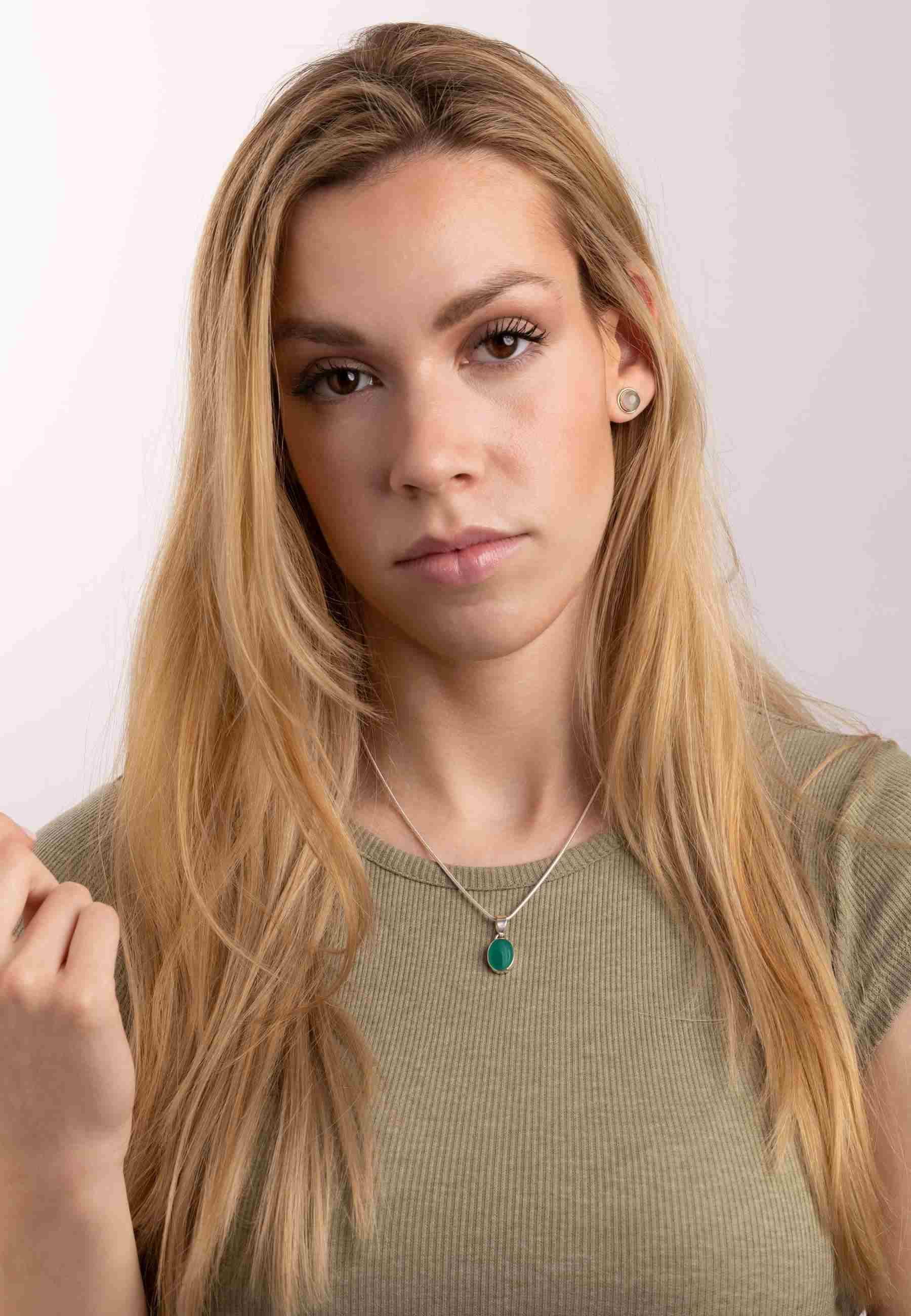 mantraroma Kette mit Anhänger SAMA oval günstig online kaufen