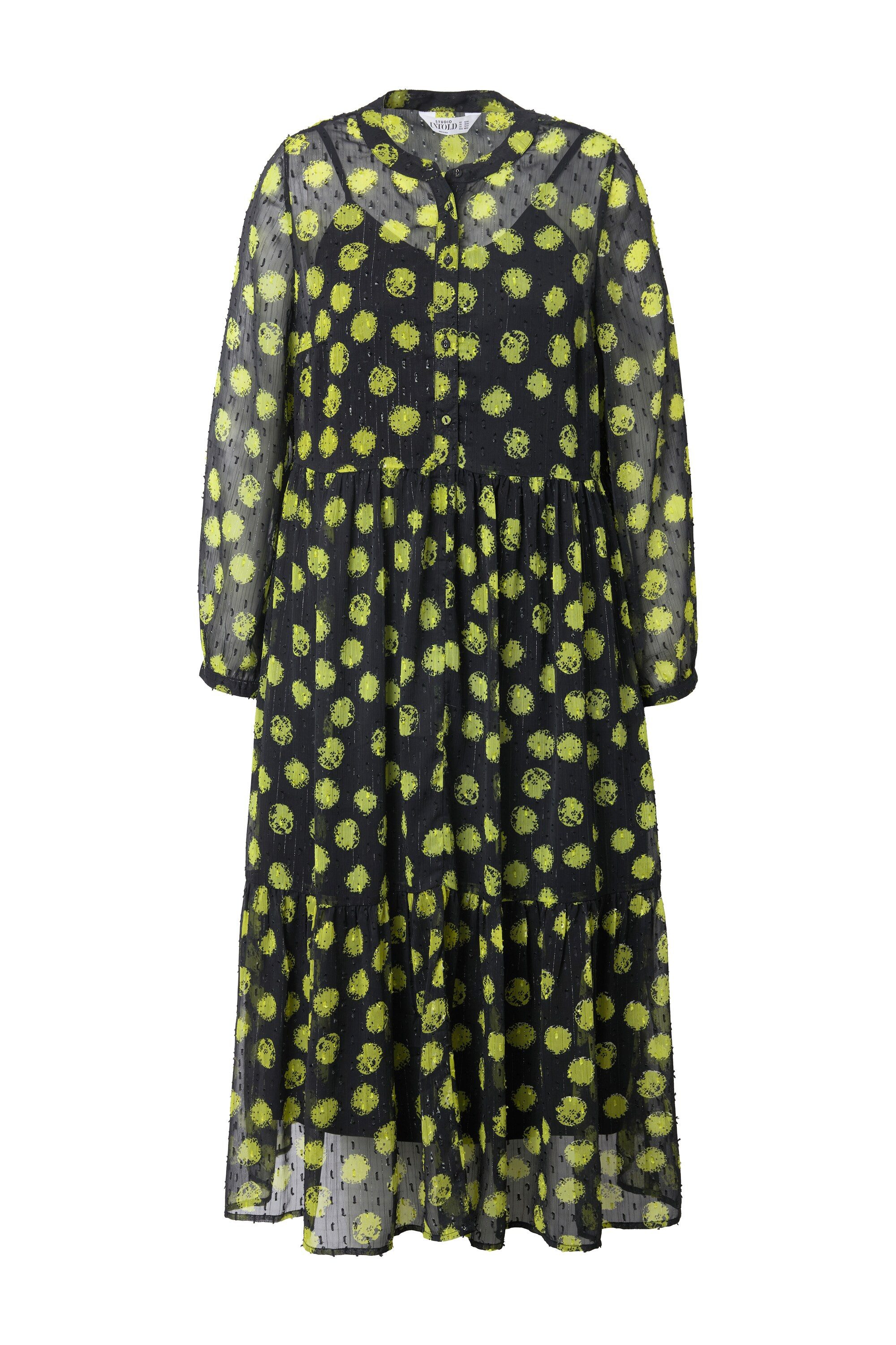 Studio Untold Jerseykleid Maxikleid A-Line Dot günstig online kaufen