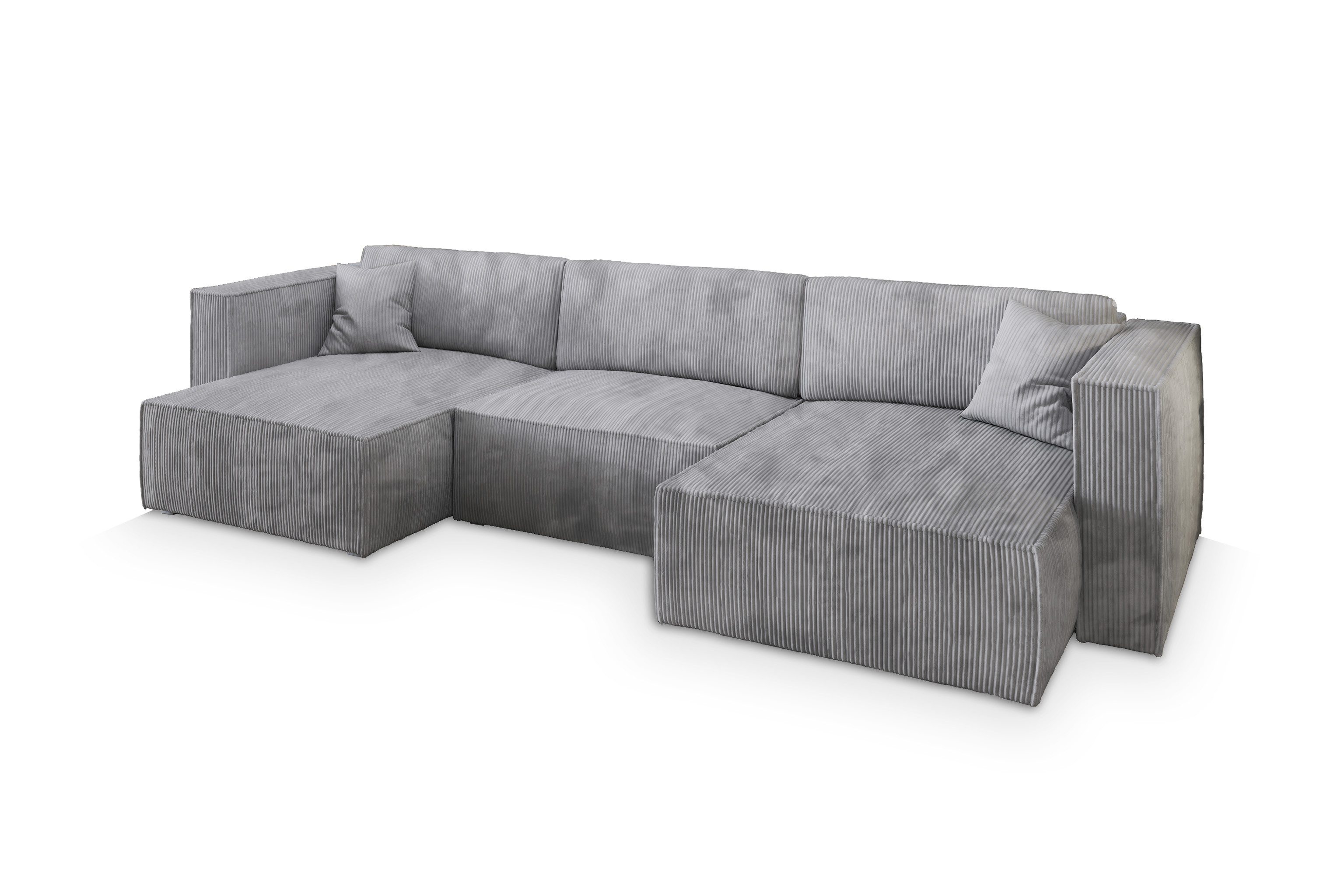 Masseno Ecksofa SARMO mit Schlaffunktion U-Form, günstig online kaufen