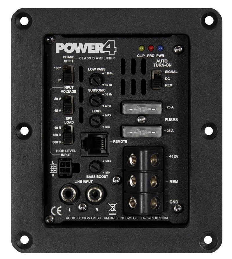 ESX POWER4 HighEnd Aktiv-Modul ideal + + MUSWAY Verstärker