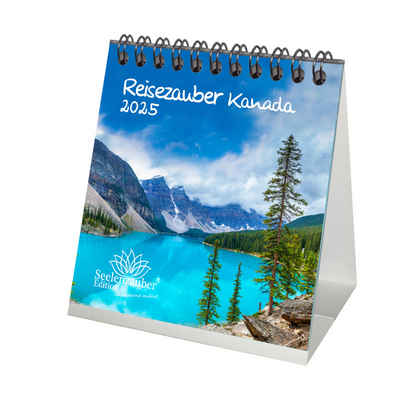 Seelenzauber Tischkalender Reisezauber Kanada Kalender für 2025 Format 10 x 10cm Ottawa Canada
