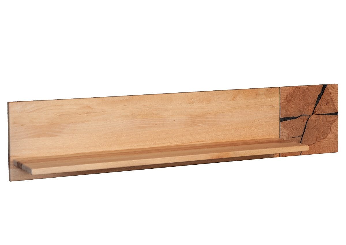 Wandregal Wandboard 124cm Kernbuche Danzig II