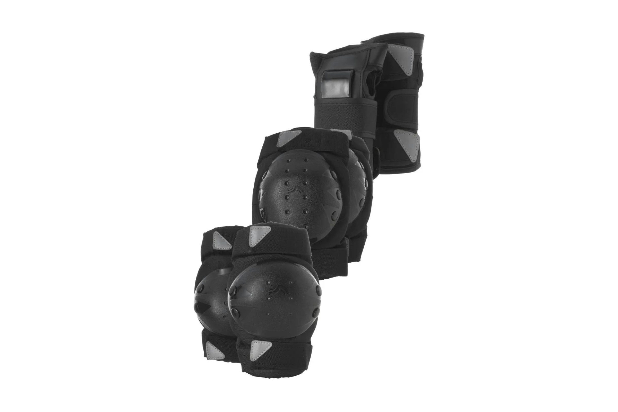 crivit Protektoren-Set Protektoren-Set Erwachsene 6 Teile Handgelenk Ellenbogen Knieschoner M, HeiQ Fresh FFL®-Technologie für Frischegefühl