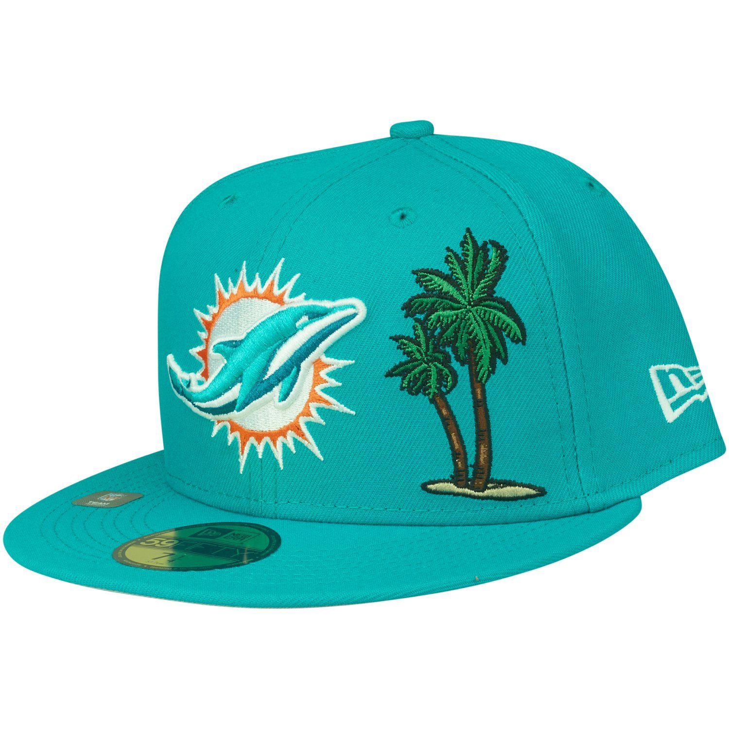 Era Miami 59Fifty Fitted Dolphins Cap New NFL CITY