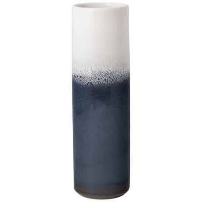 like. by Villeroy & Boch Dekovase Lave Home Vase Cylinder, 7,5x7,5x25cm, Bleu (1 St)