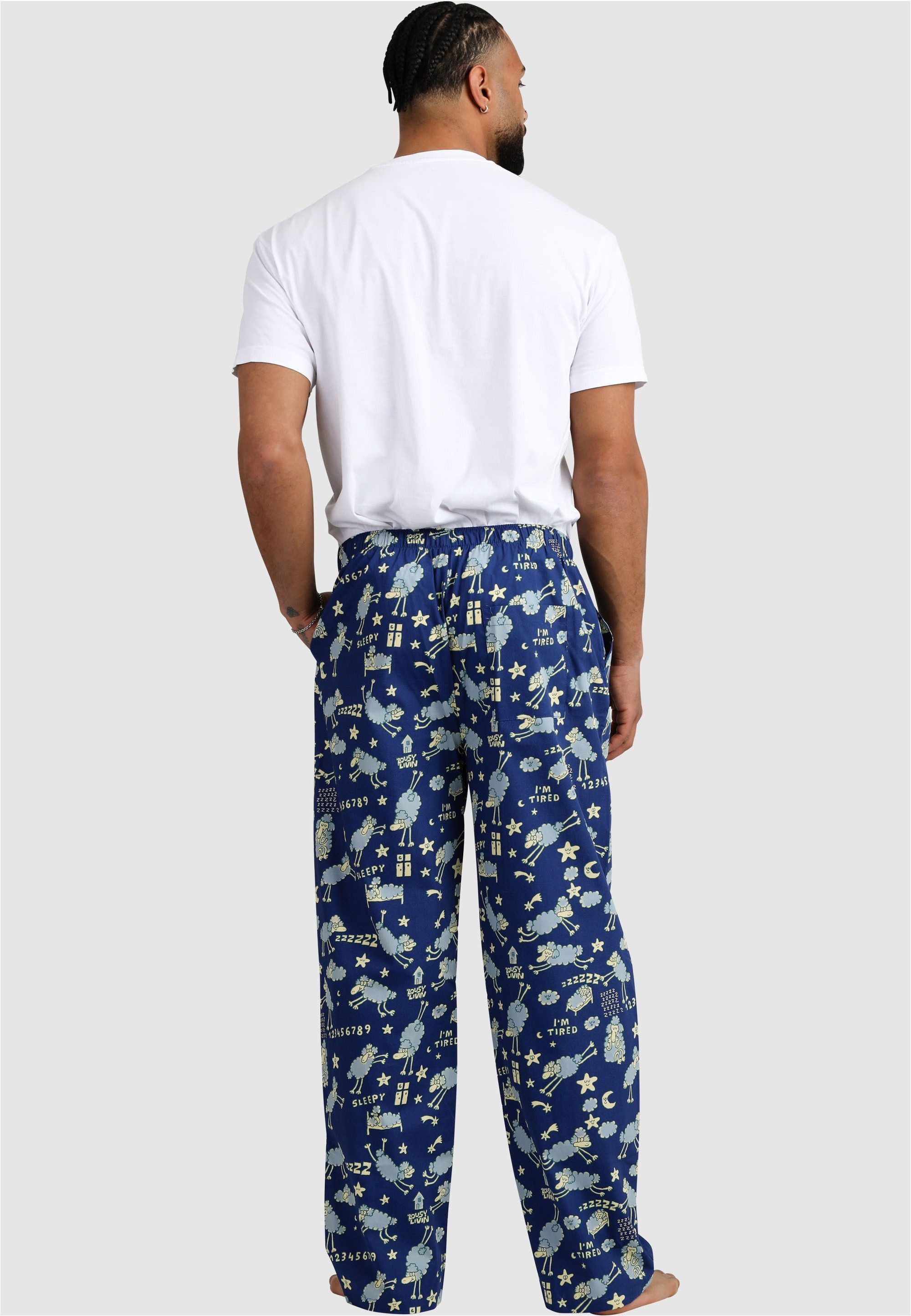 Lousy Livin Schlafhose Pants Sheep mit lockerem Schnitt