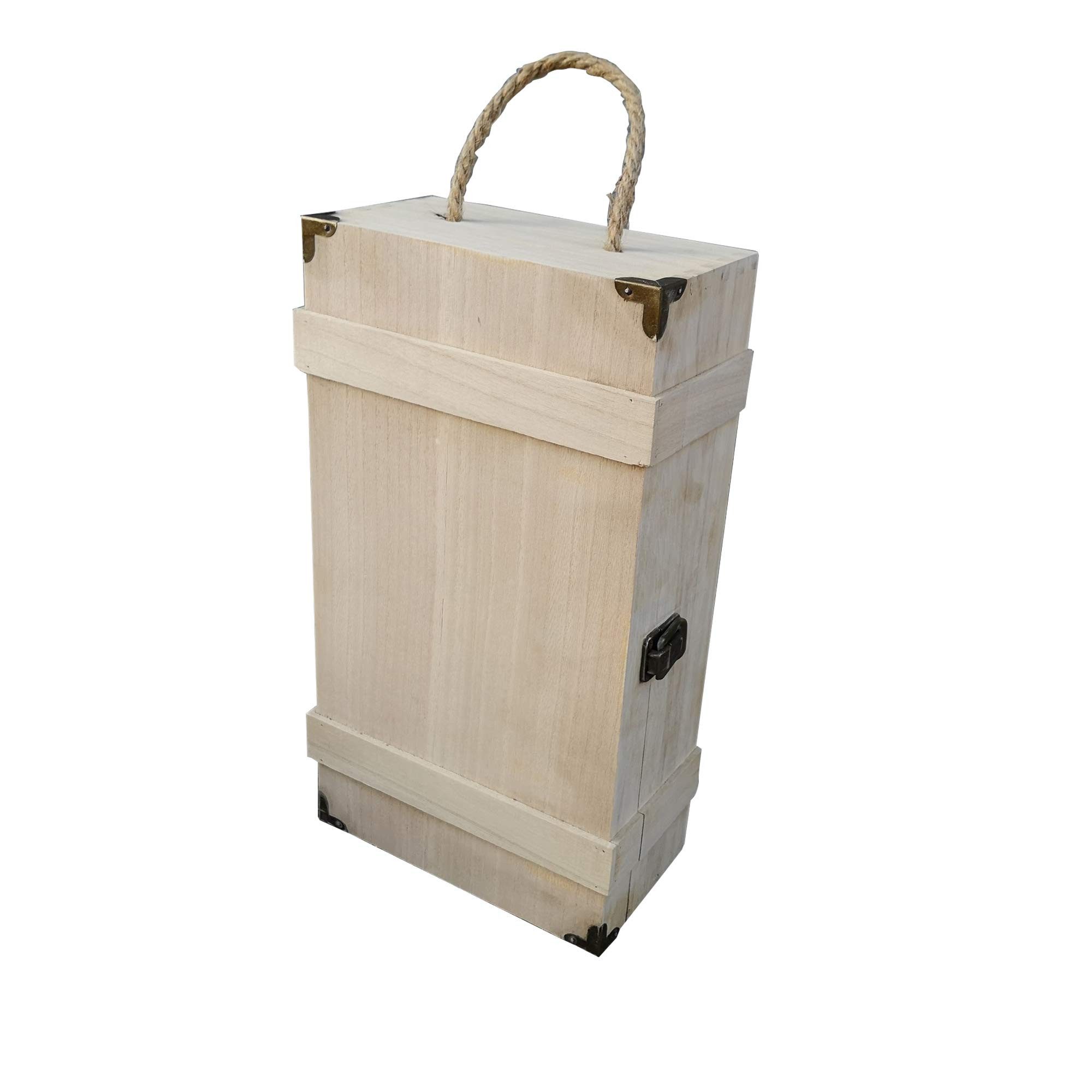 UNUS HOME Weinkiste Weinbox Geschenkbox Holz (1 St)