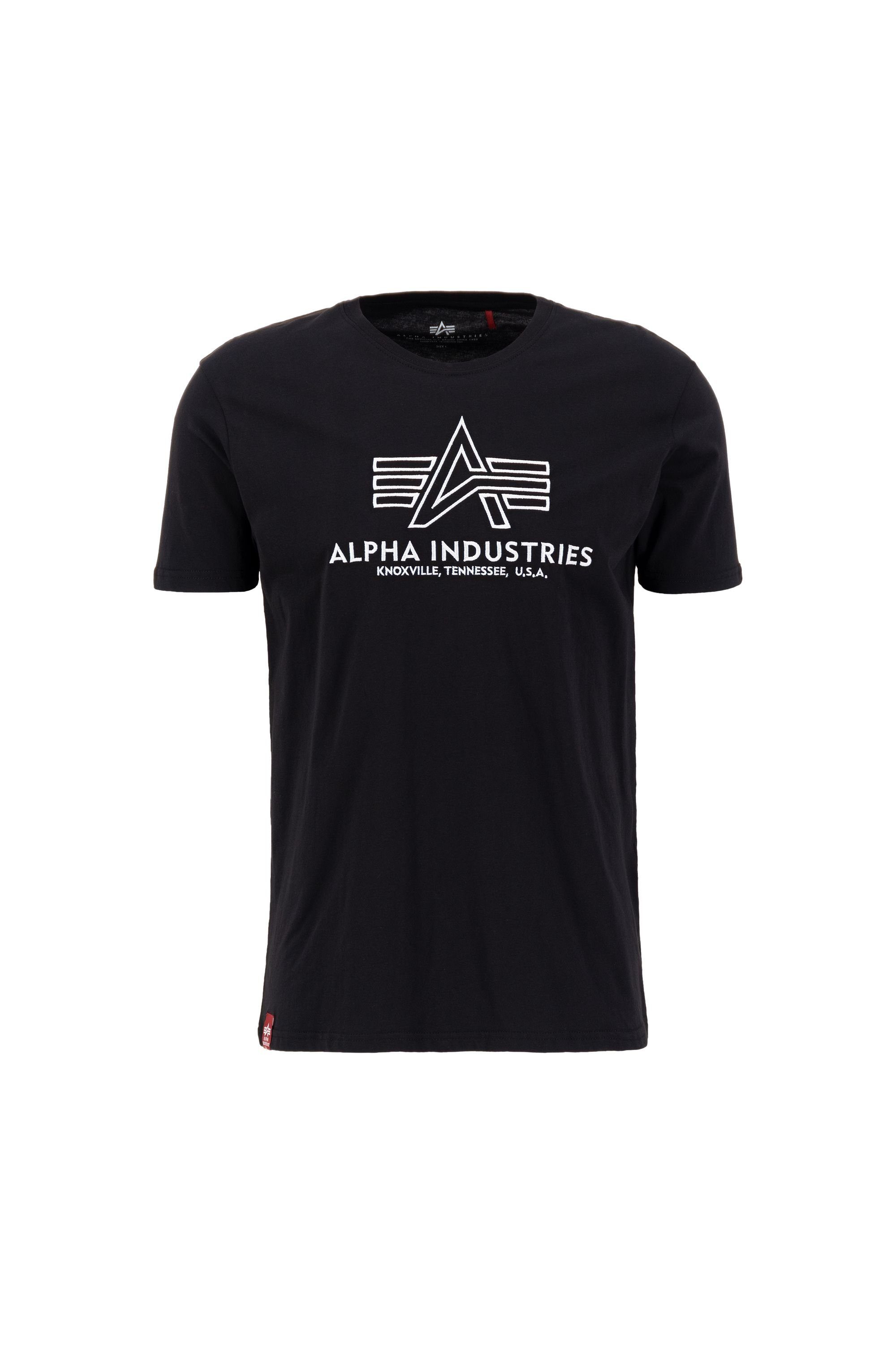 T-Shirt Alpha black/white Industries