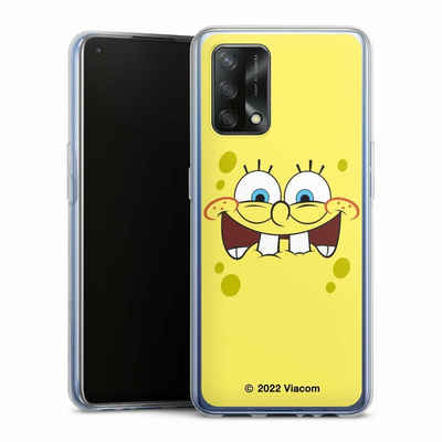 DeinDesign Handyhülle Spongebob Schwammkopf Offizielles Lizenzprodukt Kindheit, Oppo A74 Silikon Hülle Bumper Case Handy Schutzhülle Smartphone Cover