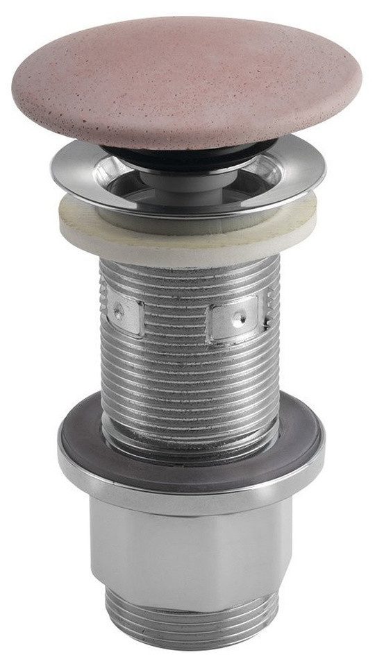 Sapho Ablaufgarnitur Waschbecken-Ablaufgarnitur 5/4", klick-klack, Beton-Stopfen, 10-80mm Sapho-FG921