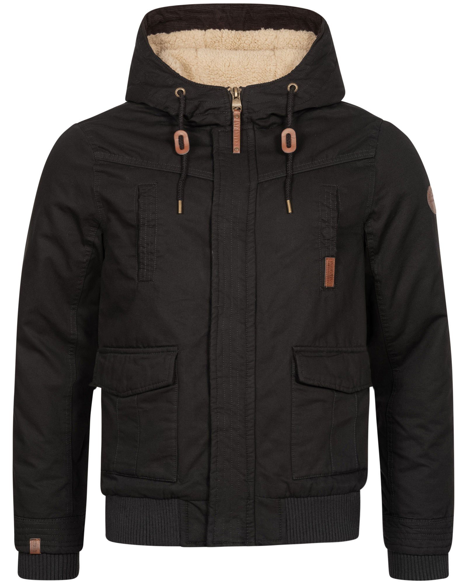 Alessandro Salvarini Winterjacke ASRigio mit warmem Teddyfell
