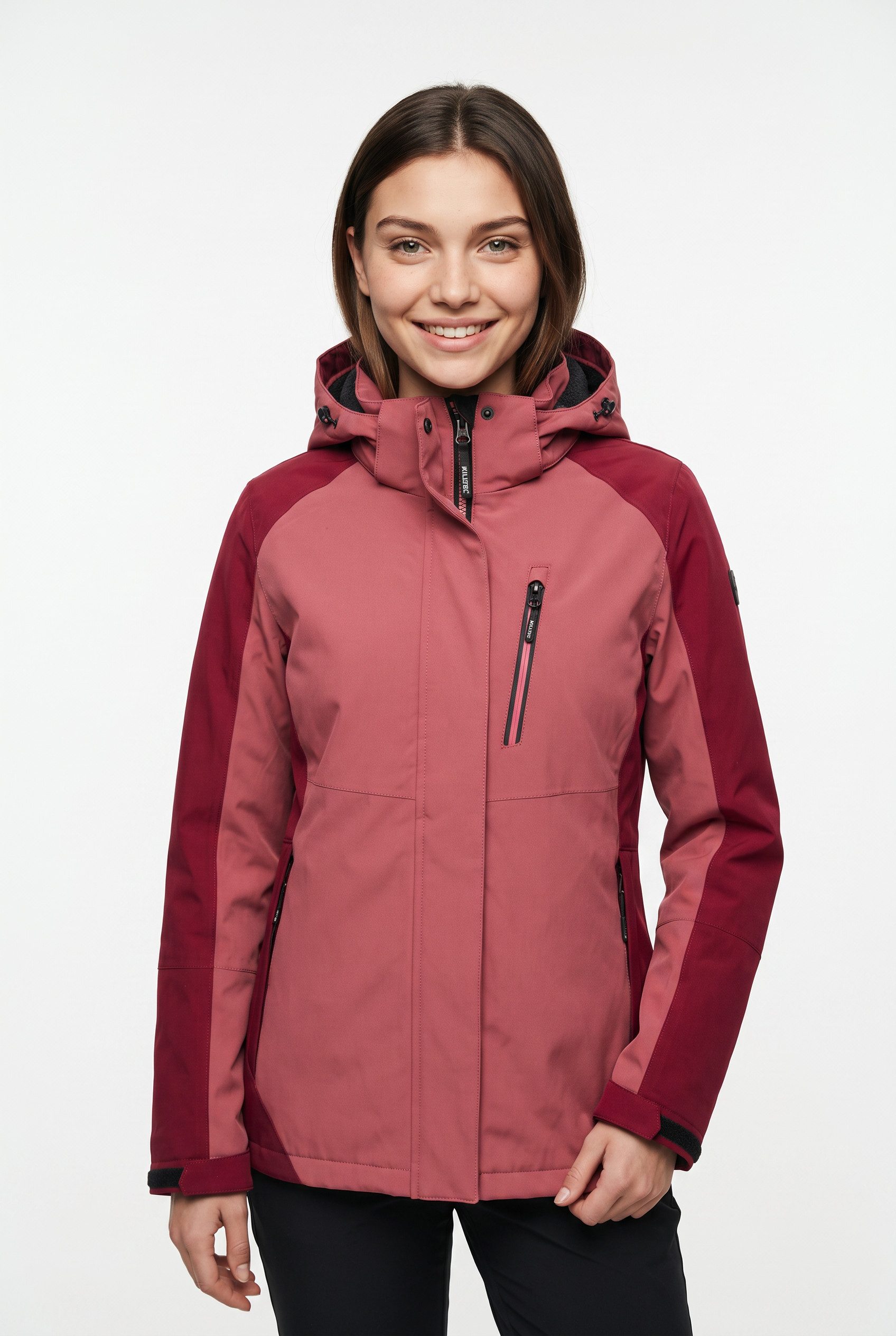 Killtec Funktionsjacke KOW 59 WMN JCKT mit verschweißten Nähten, wasserdicht, winddicht, atmungsaktiv